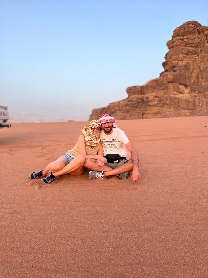 Hotel Zawaideh Desert Camp Wadi Rum Esterno foto